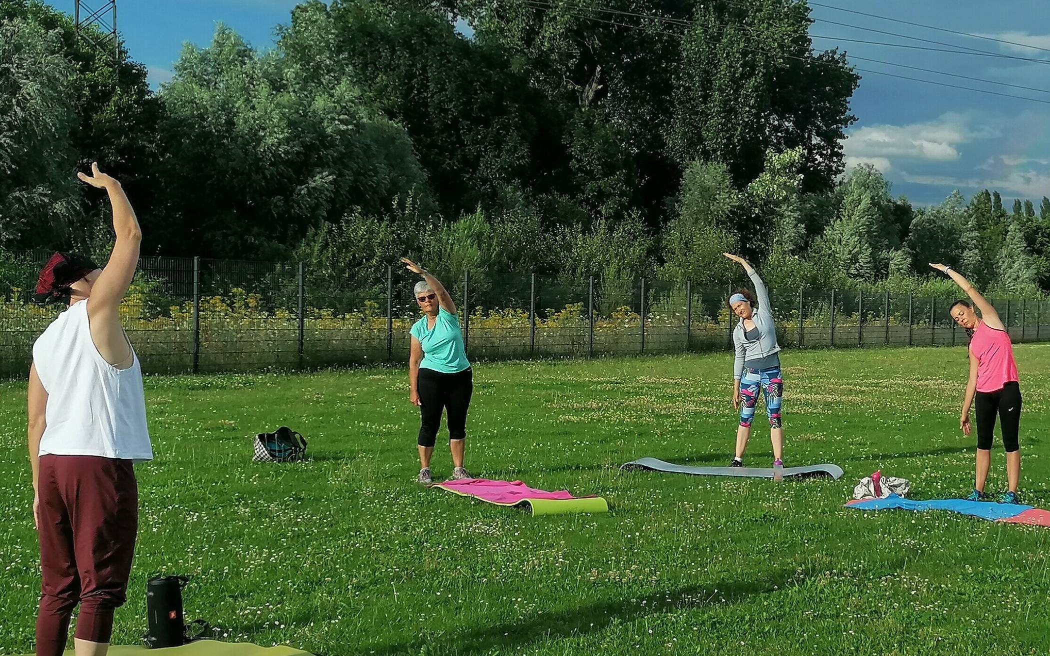 Sportiv an der frische Luft - macht Laune und hält fit. 