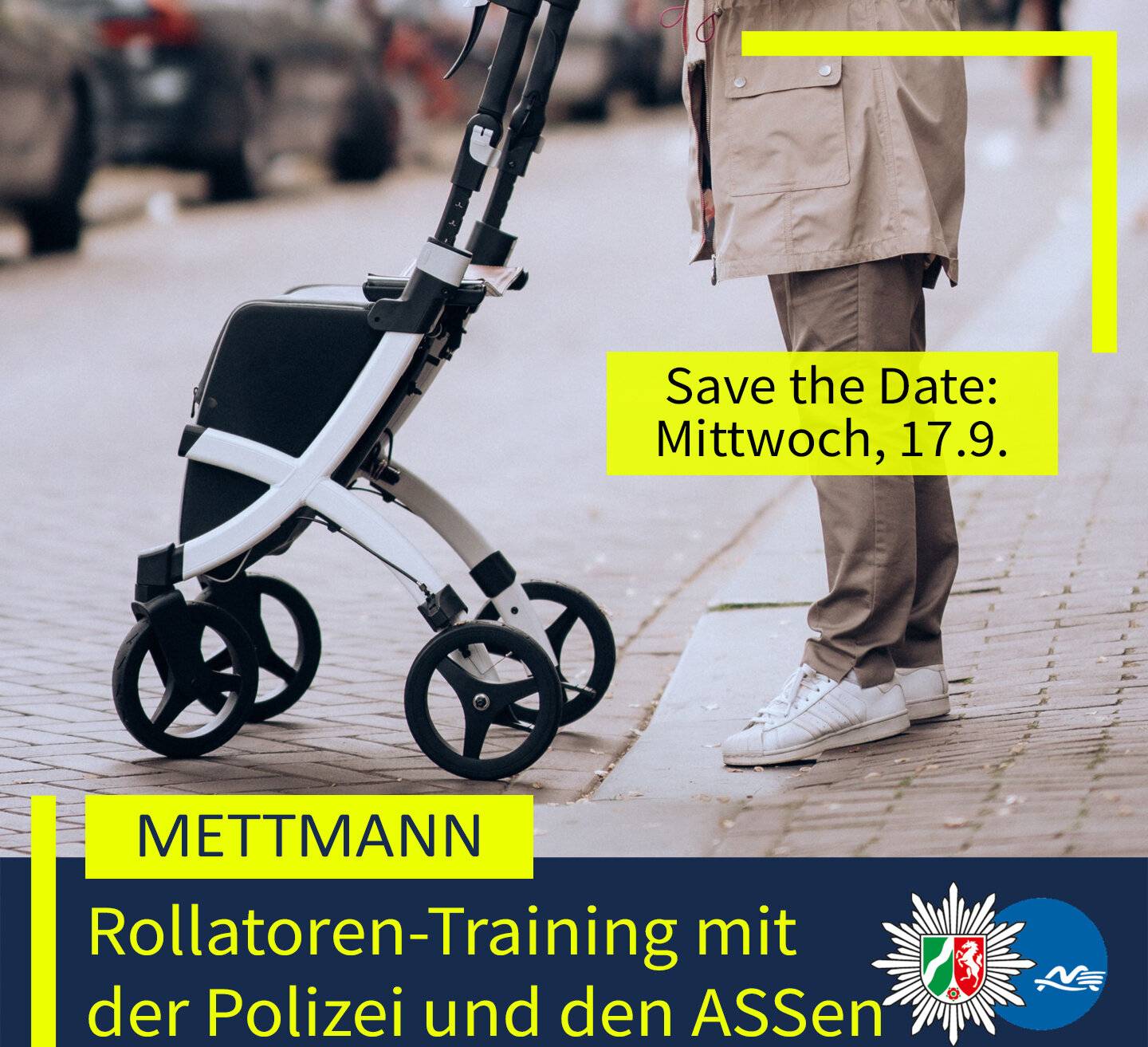 Polizei beteiligt sich am Mettmanner Seniorentag